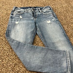 Silver Elyse Capri W26/L22 1/2